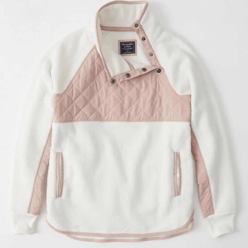 Abercrombie & Fitch Asymmetrical Fleece